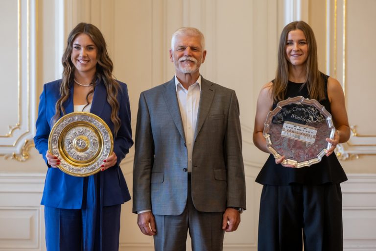 Pavel poděkoval vítězkám a finalistkám Wimbledonu za probuzení vlastenectví