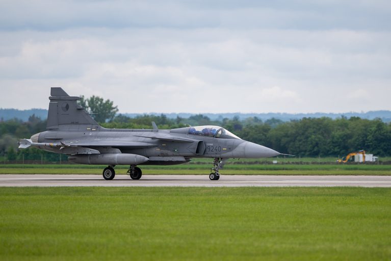 České gripeny letěly do Polska kvůli dronům na Ukrajině