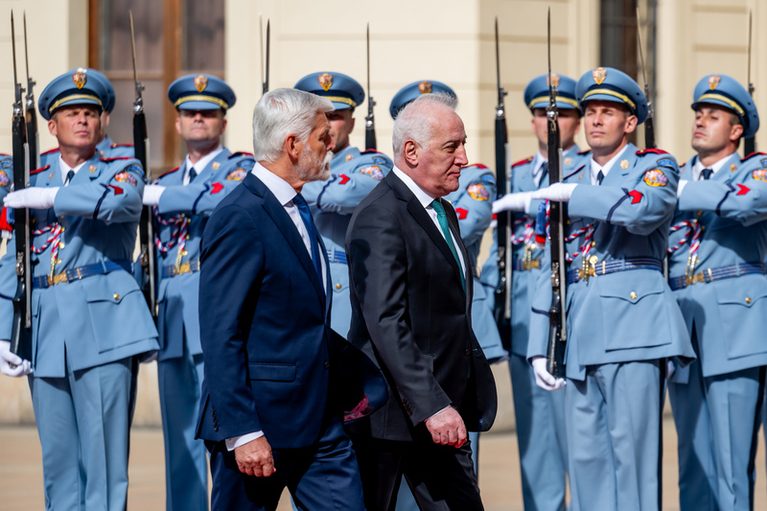 Pavel po setkání s arménským prezidentem ocenil snahu o menší závislost na Rusku