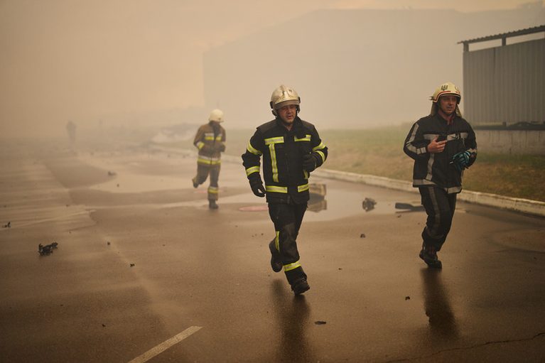 Ruský dron zasáhl centrálu tajné služby SBU, Kyjev chystá odpověď