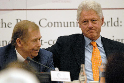 Clinton: Havel vždycky věděl, co říct a kdy to říct