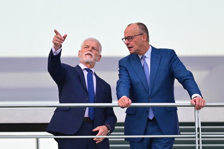 Merz přijal Pavla, jednají o vzájemných vztazích i bezpečnosti